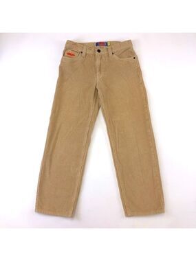 Empyre beige skater corduroy pants size 25” baggy